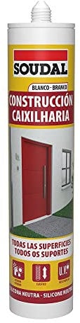 SOUDAL Soudal silicone neutro edilizia 300 ML BIANCO