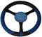 Wheels N Bits Lenk Rad Handschuh Universell Abdeckung Blau ka1325 Kompatibel mit FIAT 500 Punto UNO