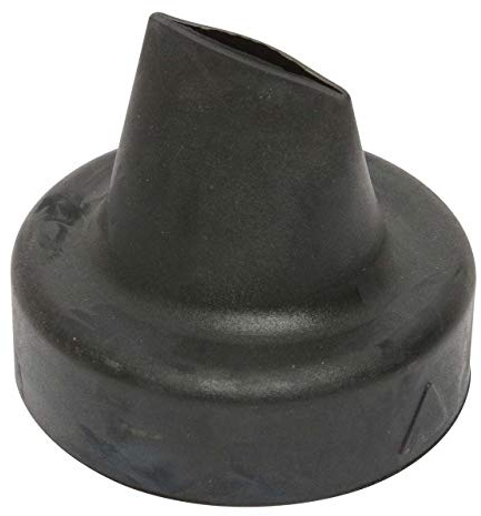DONALDSON P105220 1-3/4 INCH Opening, 3-1/2 INCH Outer Diameter, Black, Intake Fitting Accessory, Rubber, VACUATOR Valve