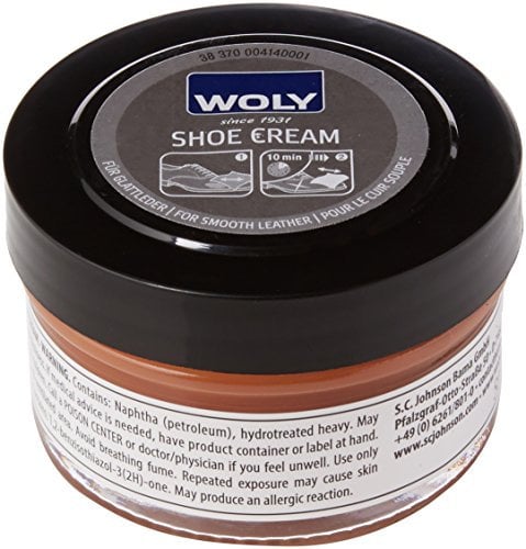 Woly Unisex Woly Shoe Cream, Brown (Light Brown), 50.00 ml UK