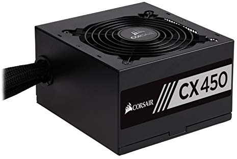 Corsair CX450 450W 80 Plus Pwr Supply power supply unit - power supply units