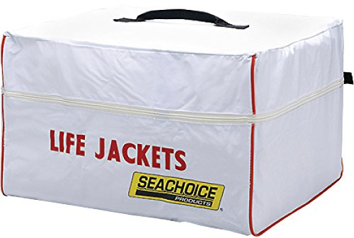 Seachoice Heavy-Duty 6-Capacity Life Jacket, Nylon Storage Bag w/Carrying Handle