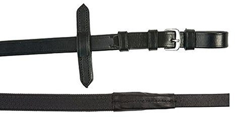 HKM 4000315692132 Zügel mit Gummibezug -Soft-9100 schwarzPony