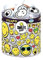 Stampo Smiley: 38 Stempel und 1 Stempelkissen