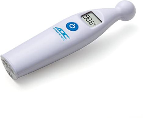 ADC Thermomètre Médical Numérique Temporal Adc Adtemp 427 Non Invasif, à Mesure Rapide (6 Secondes) , Enfants et Adultes