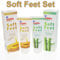 GEHWOL Set, Fusskraft Soft Feet Fußcreme + Peeling Sparpack