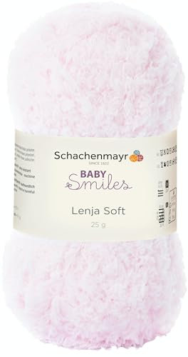 Schachenmayr Baby Smiles Lenja Soft 9807560-01035 rosa Handstrickgarn, Häkelgarn, Babygarn