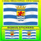 Provinz Zeeland Flagge Niederlande, Zealand Nederland (Dutch 10,2 cm (100 mm) Vinyl Bumper Aufkleber, Aufkleber X1 + 2 Bonus