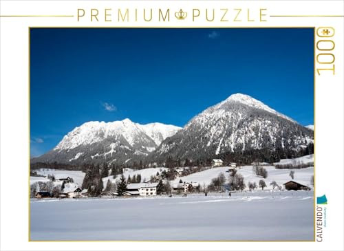 CALVENDO Puzzle Berge von Oberstdorf | 1000 Teile Lege-Größe 64 x 48 cm Foto-Puzzle für glückliche Stunden
