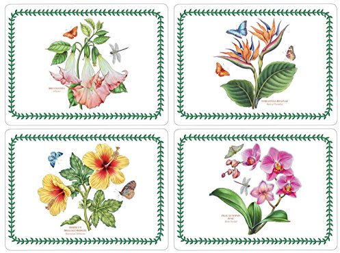 Pimpernel Exotic Botanic Garden Placemats - Set of 4 (Large)