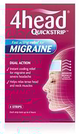 4HEAD Quickstrip Hydro Gel Strips , 4 count