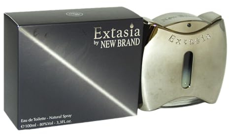 New Brand Extasia Eau de Toilette Spray for Men, 3.3 Ounce