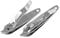Sourcingmap 2 PCS Angled Nail Clipper Set, Metal Slanted Edge Nail Cutting Clippers for Women and Men, Sharp Fingernail Cutter Toenail Clippers for Thick Toenails, Silver