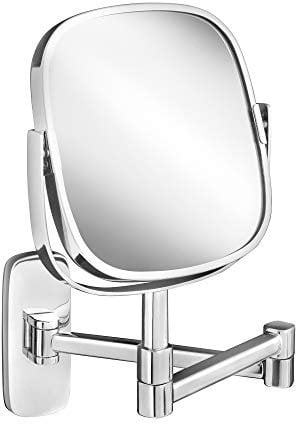 Robert Welch Burford Extending Mirror. Made from the stainless steel. EASY CLEAN. 25-YEAR GUARANTEE