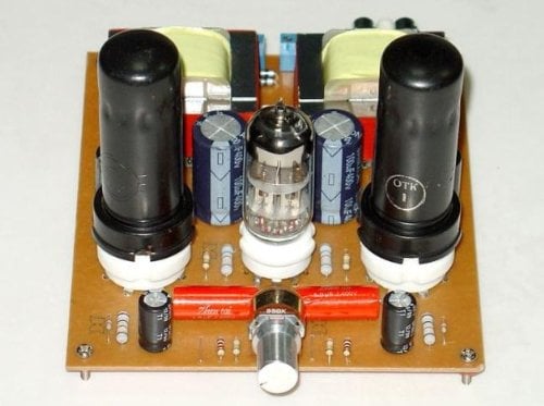 Gowe® HIFI stereo 2.0 Channel power amplifier board tube 6N2+6N9N Class A Diy Kit
