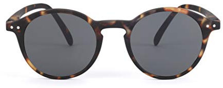IZIPIZI Unisex Shape #D Sonnenbrille, Tortoise Soft Grey Lenses, one Size