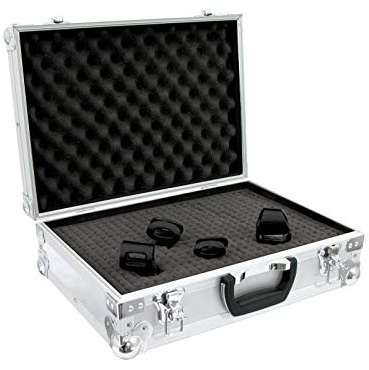 Roadinger 30126207 Universal Foam Case Silver