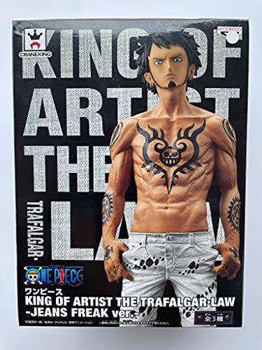 BANPRESTO - Figurine One Piece - The Trafalgar Law White Jeans Freaks Version King of Artist 26cm - 3700936102850