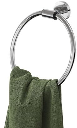 Tiger Boston Handtuchring, Edelstahl poliert, 21.3 x 22.8 x 6.3 cm