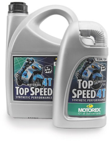 Motorex TOP SPEED 4T 15W50 / 4 Liter