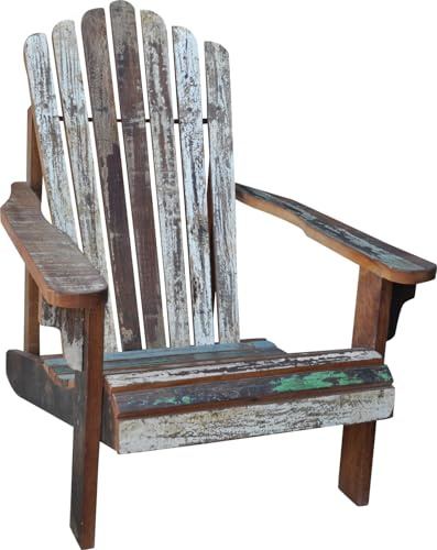 GURU SHOP Holz Sessel mit Armlehne - Modell 4, 97x84x75 cm