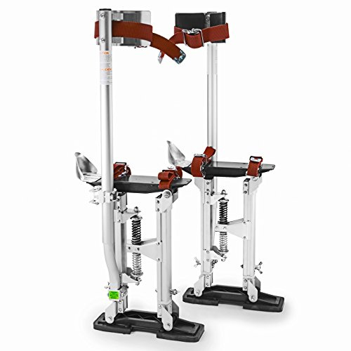 GypTool Adjustable Height Professional Drywall Taping, Finishing, Painting Stilts: 15 - 23