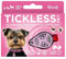 Tickless Pet - Ultraschallgerät gegen Zecken und Flöhe für Haustiere -Pink