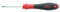 Wiha Schraubendreher SoftFinish® TORX® mit Rundklinge (01288) T8 x 60 mm ergonomischer Griff für kraftvolles Drehen, Allrounder für Industrie und Handwerk