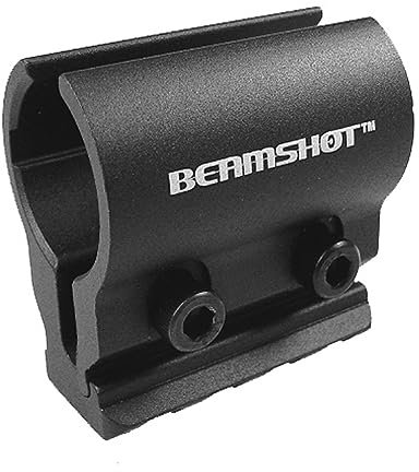 Beamshot RF9 Mount/Creates Standard 1913 Picatinny Rail System on Bull Barrell Long Guns, Black