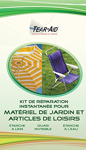 Tear-Aid Kit de réparation instantanée pour matériel de Jardin et Articles de Loisirs