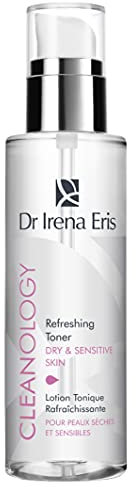 Dr Irena Eris - Cleanology Erfrischendes Gesichtswasser, Tonic Gesicht für Trockene und Empfindliche Haut, Reinigungswasser Gesicht, Toner Gesicht, Gesichtsreinigung - 200 ml