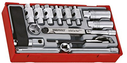 Teng TTOS16 Oil Service Set (16-Piece)