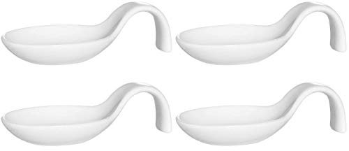 Domestic Professional Tapas 4er Set Gourmetlöffel, Häppchenlöffel, 10,5 x 5 x 3 cm