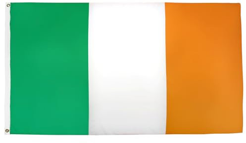 BANDERA de IRLANDA 90x60cm - BANDERA IRLANDESA 60 x 90 cm poliéster ligero - AZ FLAG