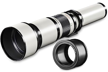 Walimex pro 650-1300mm 1:8-16 CSC Teleobjektiv für Pentax K - Manueller Fokus, Zoom-Teleobjektiv für Vollformat & APS-C Sensor, Ganzmetallfassung, inkl. Aufbewahrungstasche & Objektivdeckeln
