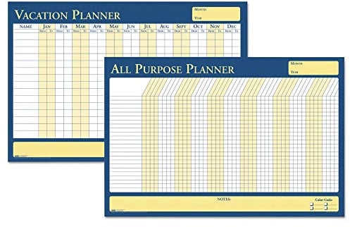 House of DoolittleTM All-Purpose/Vacation Plan-A-Board Calendar, 36 x 24