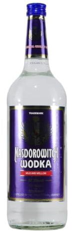 NASDOROW.VODKA 37,5%LTR