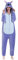 Yimidear® Unisex Pigiama Adulto Animale Cosplay Halloween Costume Attrezzatura (Blue Stitch, L)