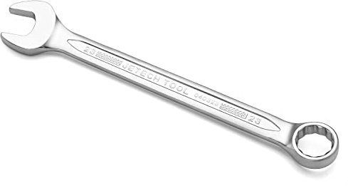 Jetech Ringmaulschlüssel 23mm – Hochfester Schraubenschlüssel aus Cr-V Stahl mit sandgestrahlter Oberfläche