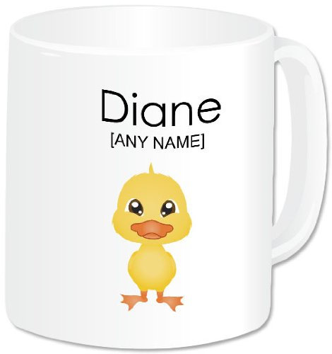 Personalised Duck Mug (A GoPersonalised Design)