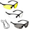 voltX 3 x CONSTRUCTOR' Occhiali di sicurezza, Certificati CE EN166f / Occhiali per ciclisti - Safety Reading Glasses (+2,50 diottria, trasparenti, gialle e fumè)