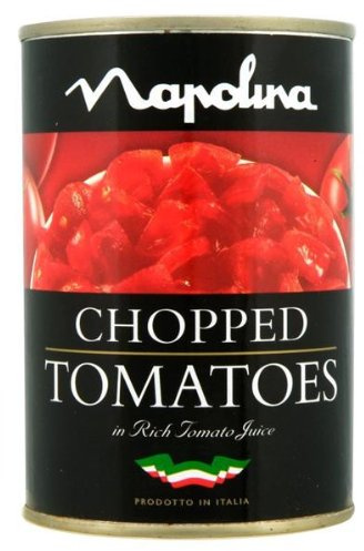 Napolina Chopped Tomatoes G, 12x400