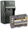 PATONA 3en1 Chargeur + Batterie EN-EL3E Compatible avec Nikon D40 D50 D60 D70 D80 D90 D100 D200 D300 D700 D900 D3000 D5000
