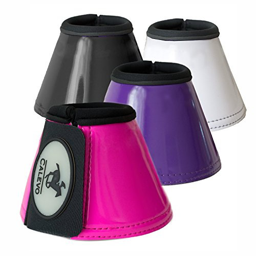 CALEVO - Lack Kunstleder Springglocken Shine