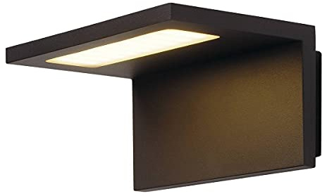 LED Außenleuchte ANGOLUX WALL Wandleuchte, 120°, SMD LED, 3000K, IP44, anthrazit