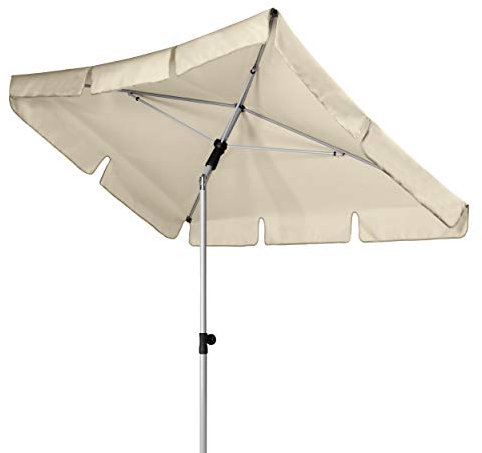 Doppler Active - Sombrilla Rectangular para balcón y terraza - Plegable - 180x120 cm - Naturaleza