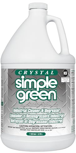Simple Green 19128 Crystal Industrial Cleaner/Degreaser, 1 Gallon Bottle