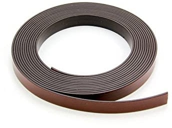 Cinta Magnética Flexible Magflex® Con Auto Adhesivo Premium - Polaridad A - 12.7 Mm De Ancho - 1 M De Longitud