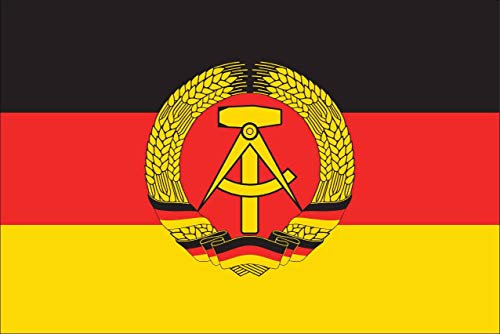 flaggenmeer® Flagge DDR 160 g/m² ca. 100 x 150 cm