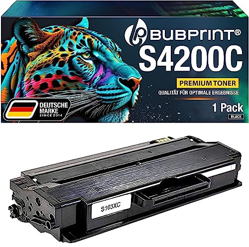 Bubprint Toner kompatibel als Ersatz für Samsung MLT-D103L/ELS für ML-2900 ML-2950NDR ML-2955DW ML-2955ND SCX-4726FN SCX-4729FD SCX-4729FW 2500 Seiten Schwarz